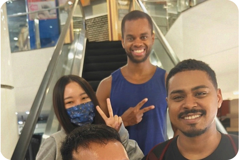 Oshin and Dev Friends